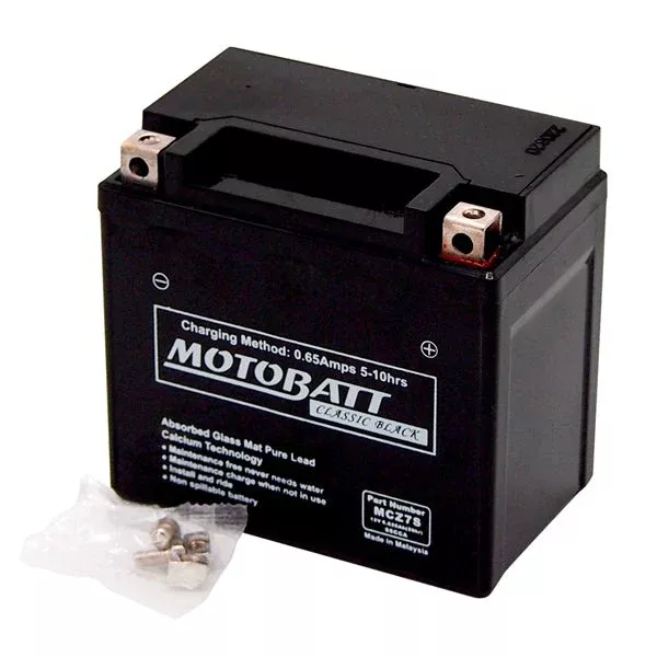 Motobatt - Classic Black Battery (MCZ7S)