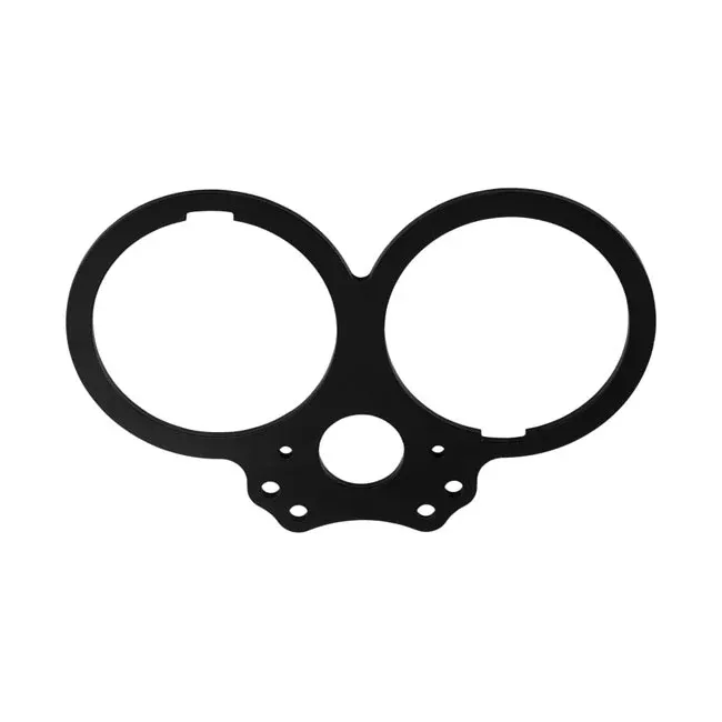 Motone, Lay Flat Gauge Mount. Black