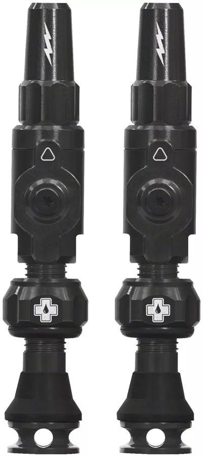 Muc-Off Big Bore Lite Tubeless Valve Stems - Small 30mm Black