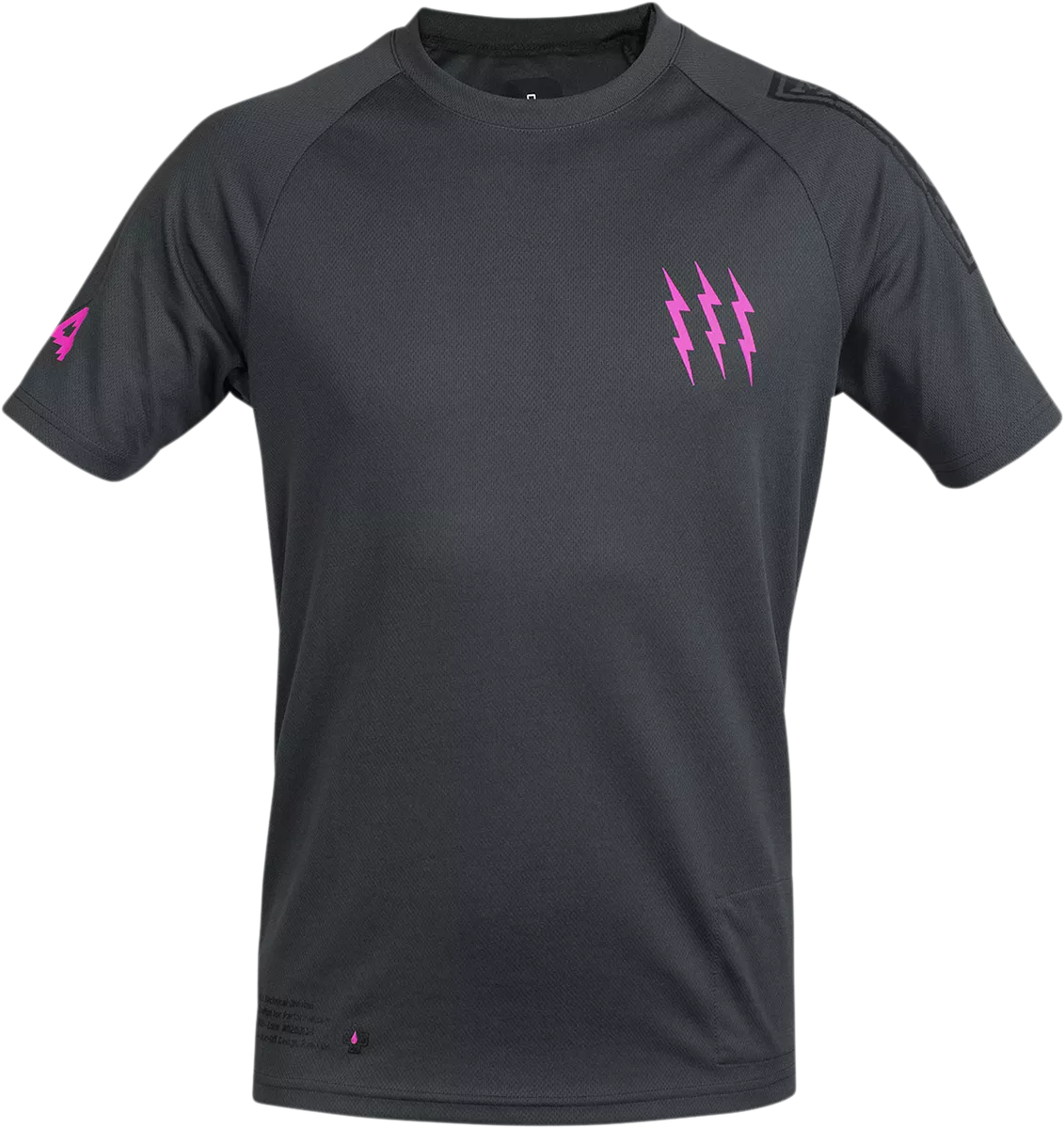 MUC-OFF USA Mountain Bike Short-Sleeve Jersey - Gray - Size XS - Part Number 20058