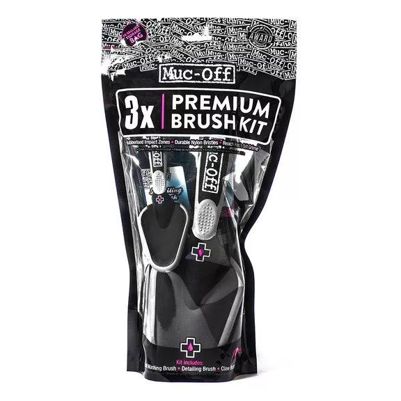 MucOff - Brush Kit - 3 brushes