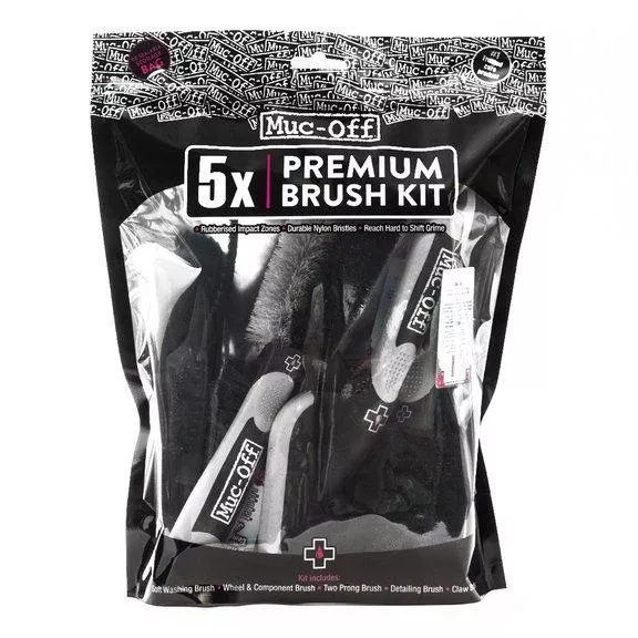 MucOff - Brush Kit of 5 brushes