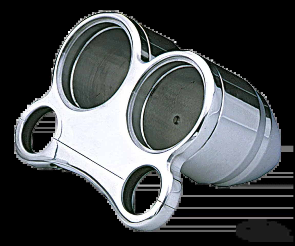 MW T-Bar bracket for dual MMB meters For Harley-Davidson