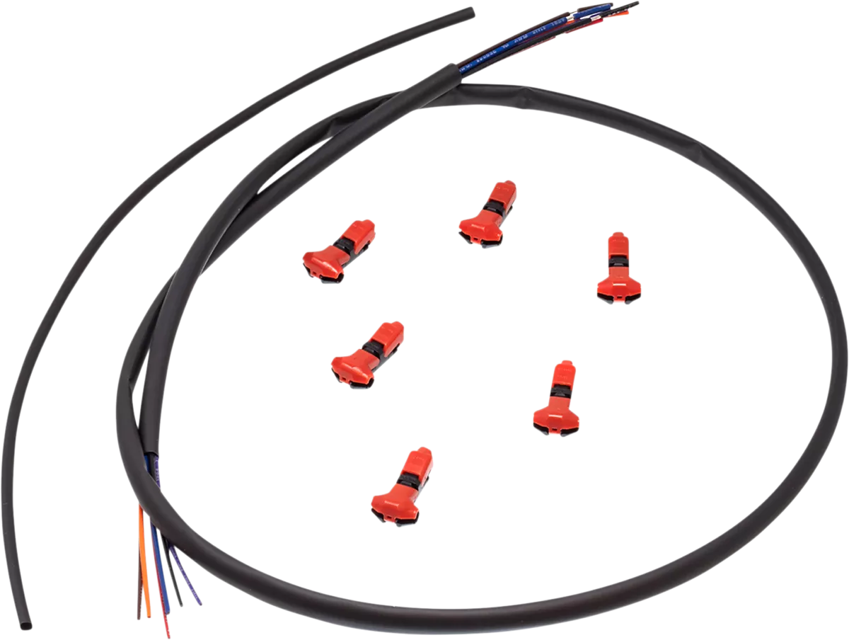 NAMZ Rear Fender Harness Lighting N-RBTH-03 for Motorcycle LED Wiring