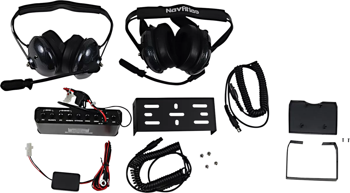 NAVATLAS NIB220PK Behind-the-Head Communication System with High Fidelity Stereo Sound