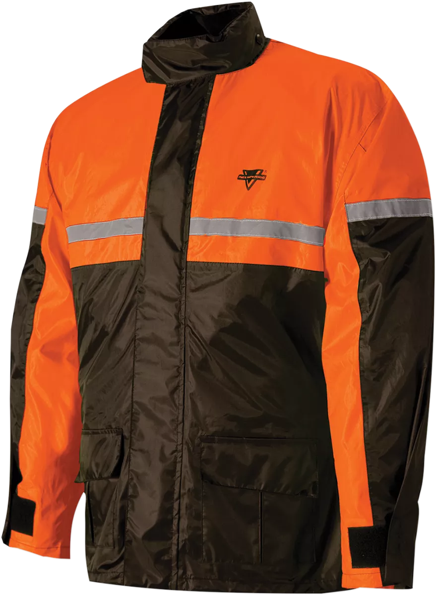 NELSON RIGG SR-6000 Stormrider Rainsuit - Orange/Black, 3XL - Waterproof Two-Piece Rain Gear
