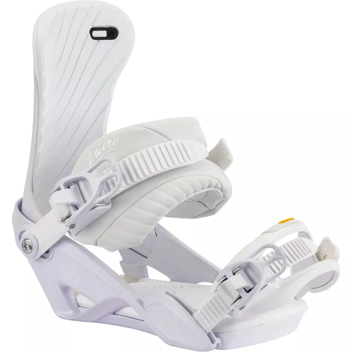 NITRO W IVY snowboard bindings - white pearl