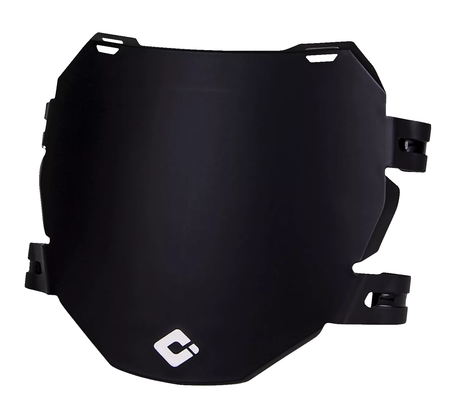 ODI Downhill Number Plate - Front - Aaron Gwin - Black (Part #D70DP-B)