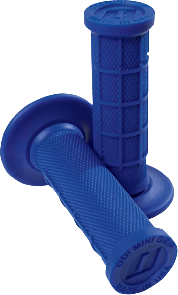 ODI Mini MX Grips - Blue H01MMU for 50cc PW, CRF, XR, and TTR Models