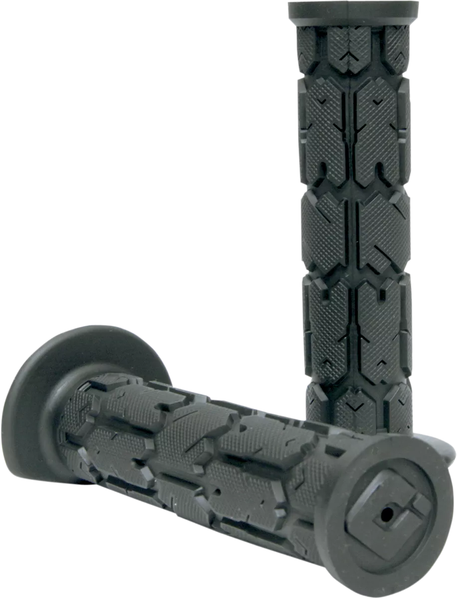 ODI Rogue Single-Ply ATV Grips - Black J01RGB by ODI with Enhanced Comfort and Control