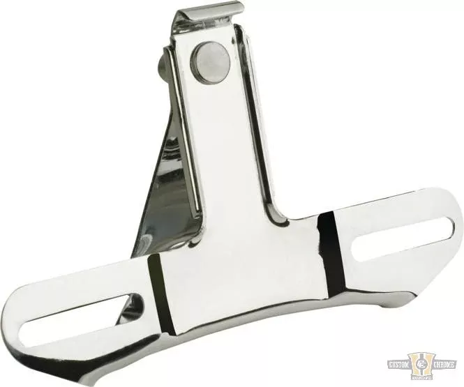OEM-Style License Plate Bracket Chrome For Harley-Davidson