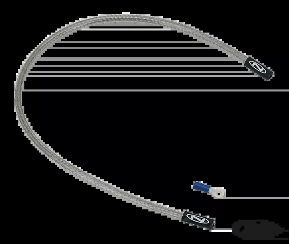 Oil sending switch Braided harness cover For Harley-Davidson