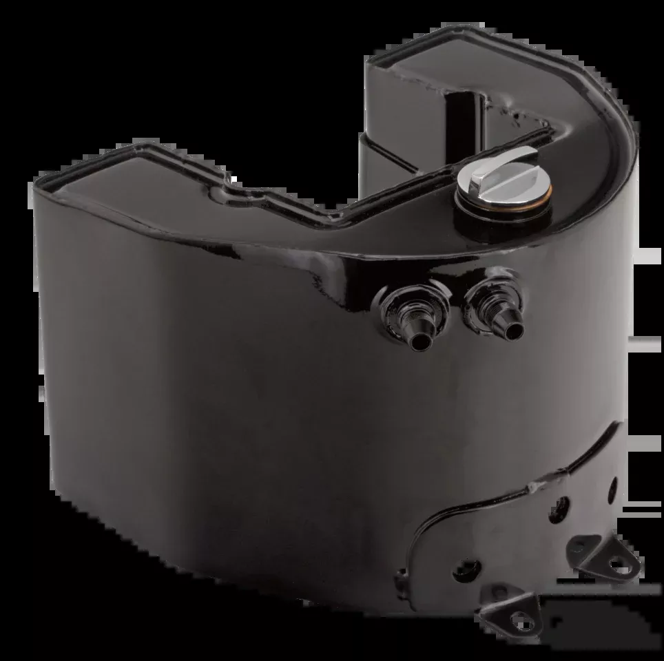 Oil tank OEM style BT38-57, black For Harley-Davidson