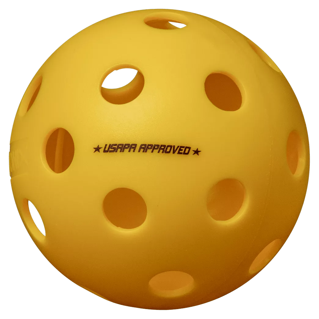 ONIX FUSE INDOOR pickleballs 6 pack - yellow