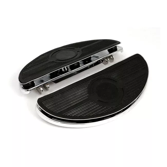 Oval Old Style Floorboards For Harley-Davidson