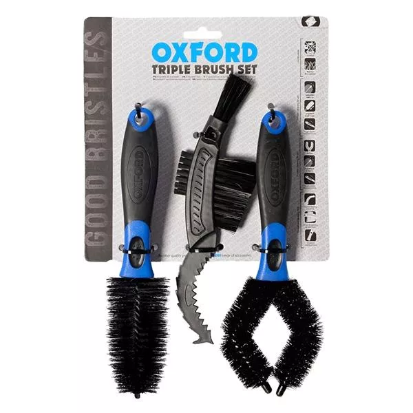 Oxford - Cleaning Brush Triple Kit