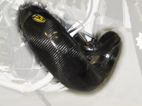 P3 - Carbon Fiber 2-Stroke Pipe Guards (Yamaha)