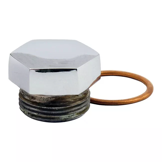 Paughco Transmission Filler Cap. Hex Style OEM for Harley-Davidson