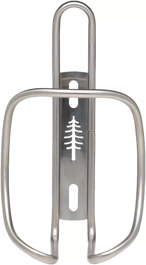 PDW ZigZag Water Bottle Cage - Silver