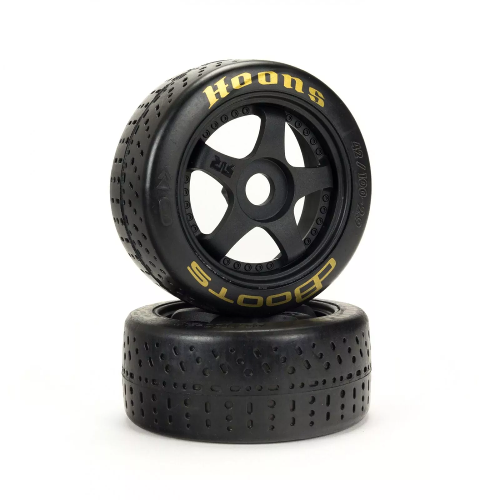Picket ST 2.8 Mounted Tires, Chrome 14mm Hex (2) - DTXC5203