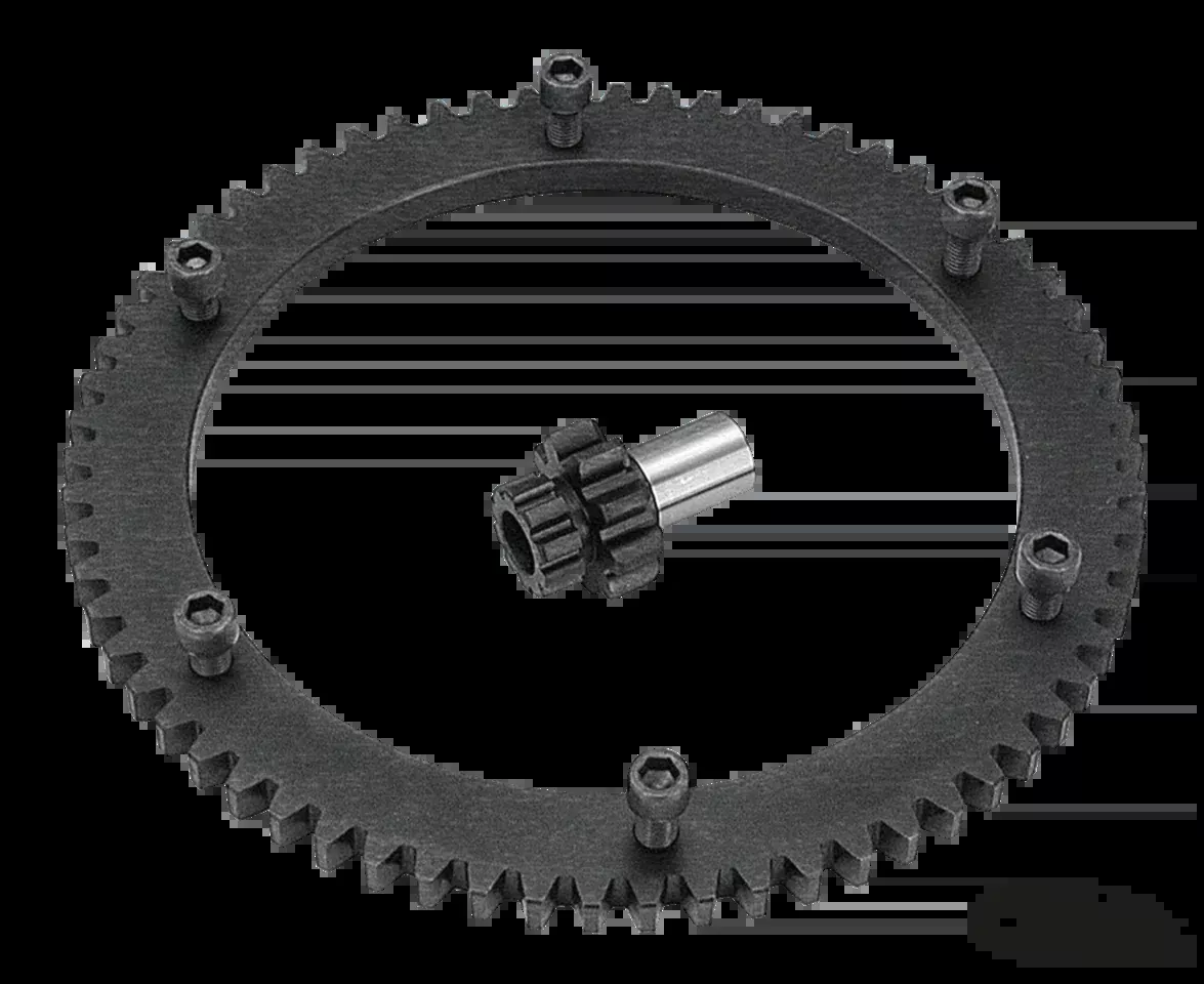 Pinion gear retrofit for Harley-Davidson