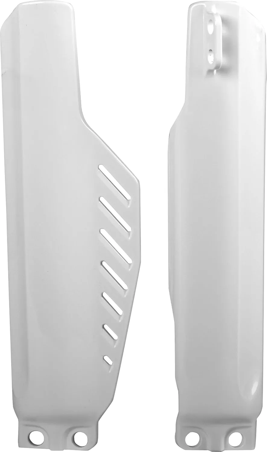 POLISPORT Fork Guard Cover in White - Part Number 8351300001