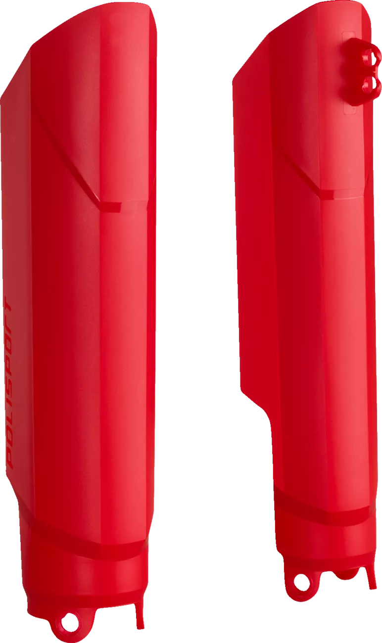 POLISPORT Fork Guard Cover - Red 8399600001 for Motorcycle Suspension Protection