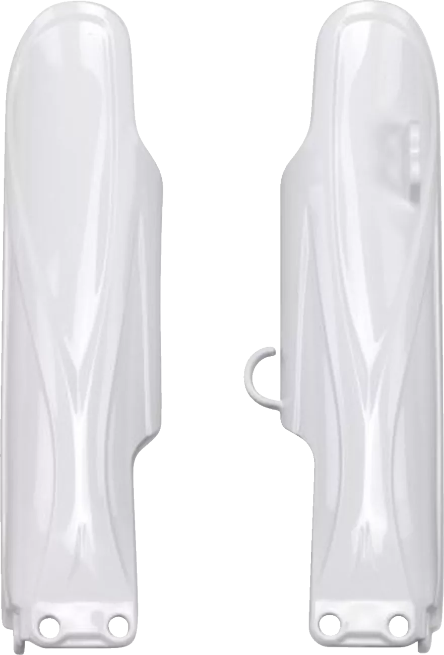 POLISPORT Fork Guard Cover * White, Part Number 8352600002 * Durable OEM-Style Plastic Protection