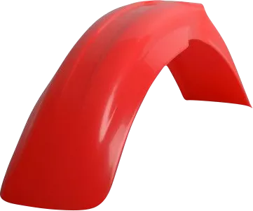 POLISPORT Front Fender for Honda - OEM Fluorescent Red (Part #8591000010)
