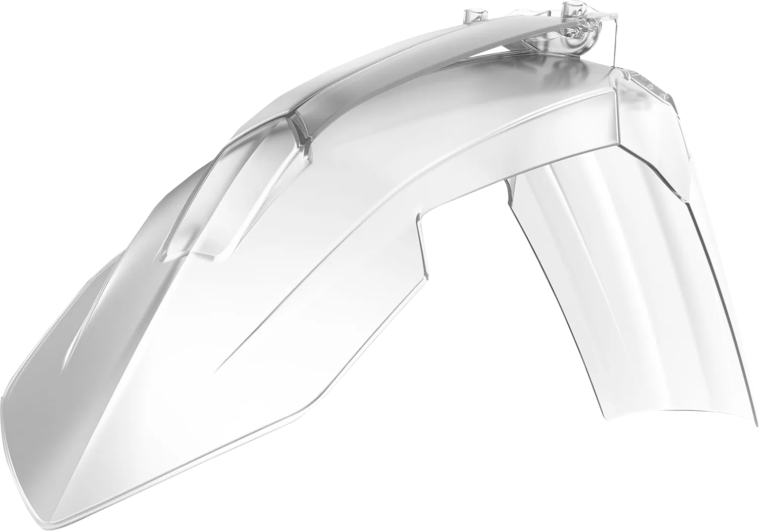 POLISPORT Front Fender for KTM 8574200004 * Clear, Impact & Abrasion Resistant Plastic Replacement