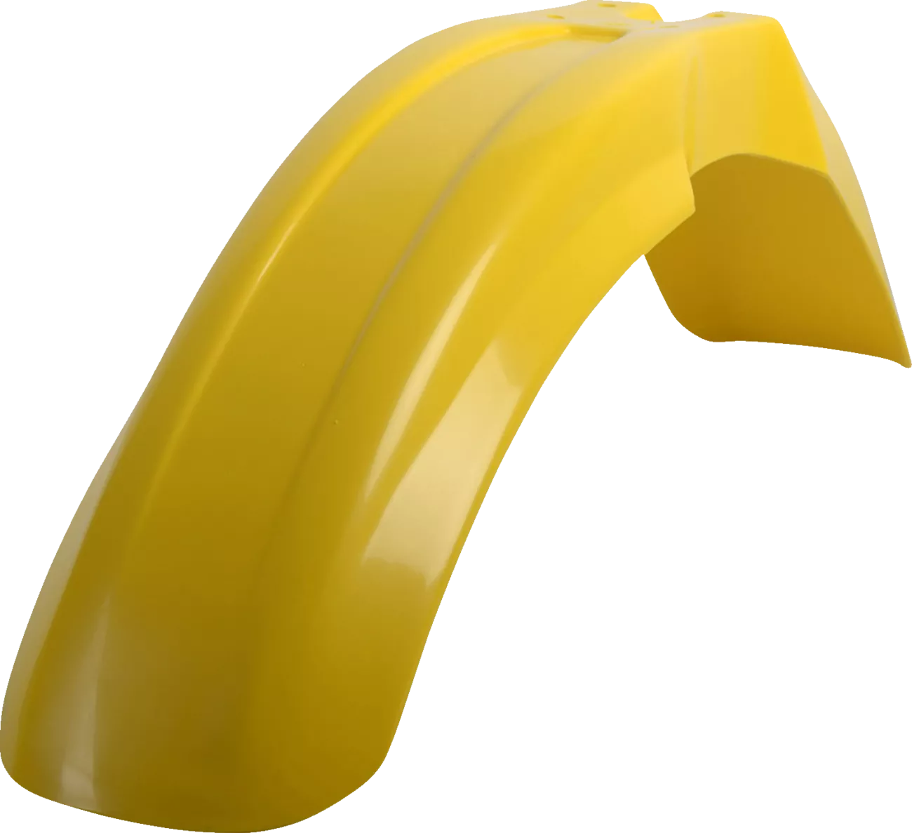 POLISPORT Front Fender for RM 125/250 - OEM Yellow, Part Number 8590000016
