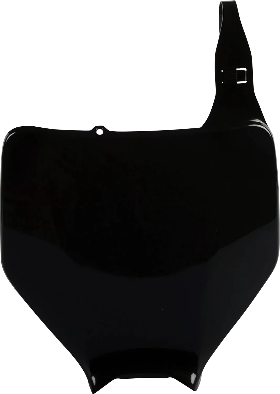 POLISPORT Kawasaki & Sherco Number Plate - Black (Part #8660800001)