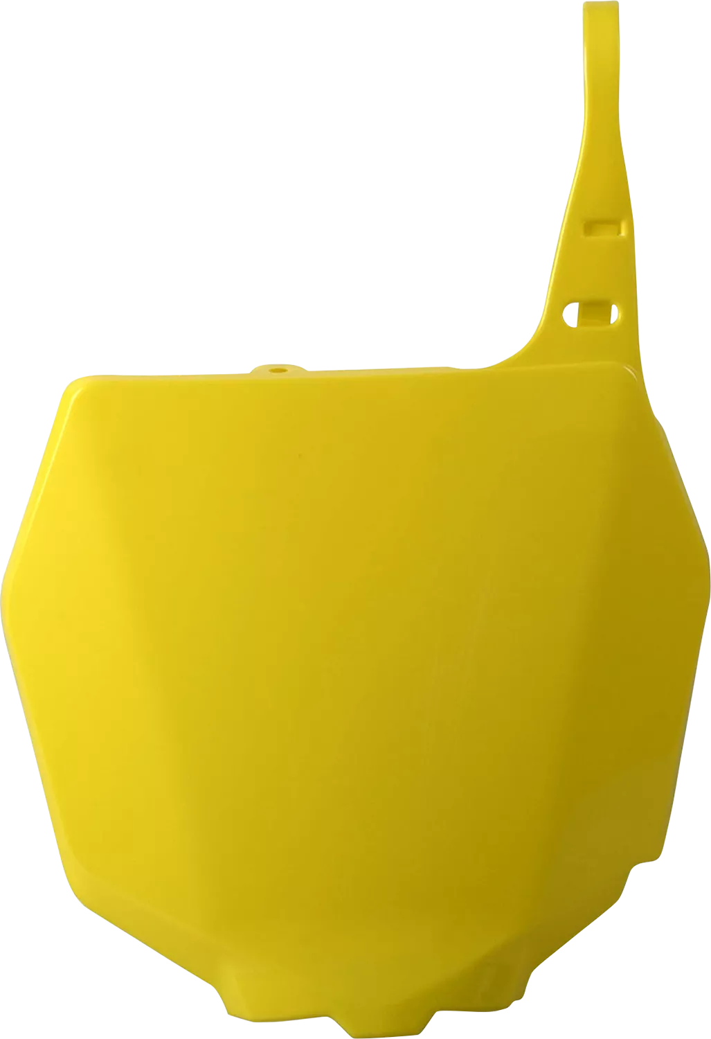 POLISPORT Number Plate for 2001 RM Yellow - OEM Fit and Impact Resistant - Part Number 8660400002