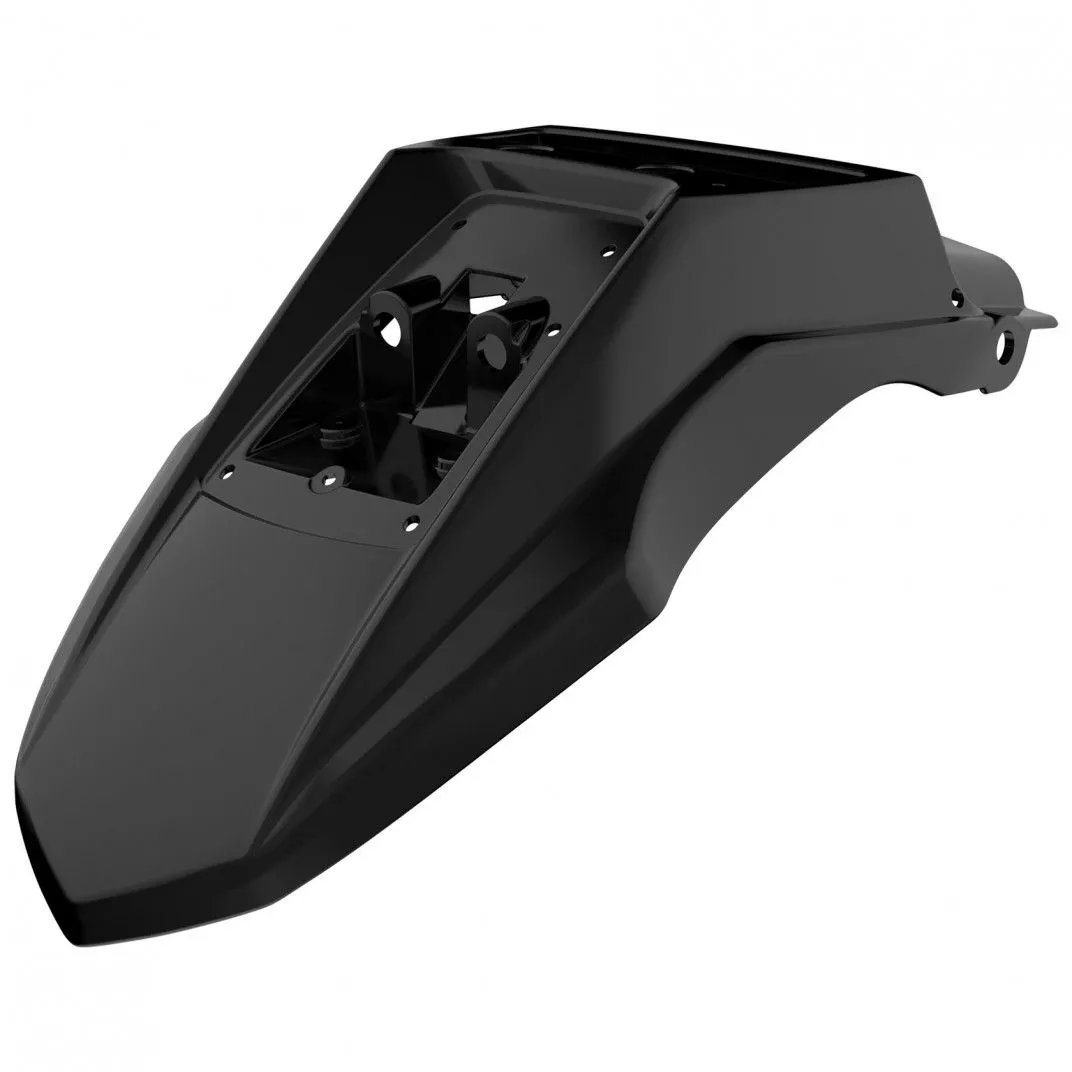 POLISPORT Rear Fender for KLR 650 - Black (Part #8554900001)