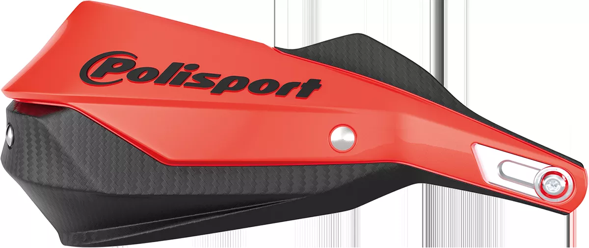 POLISPORT Trail Blazer Handguards - Red/Black, Part Number 8308800006