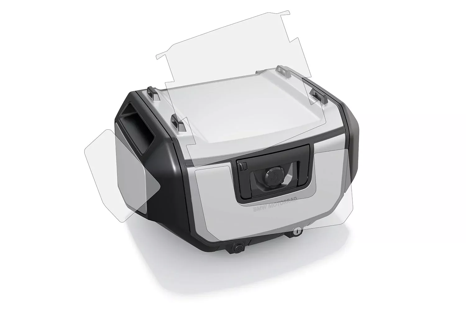 PremiumShield - Protective Case Film Set for BMW Vario-Topcase for R 1300 GS