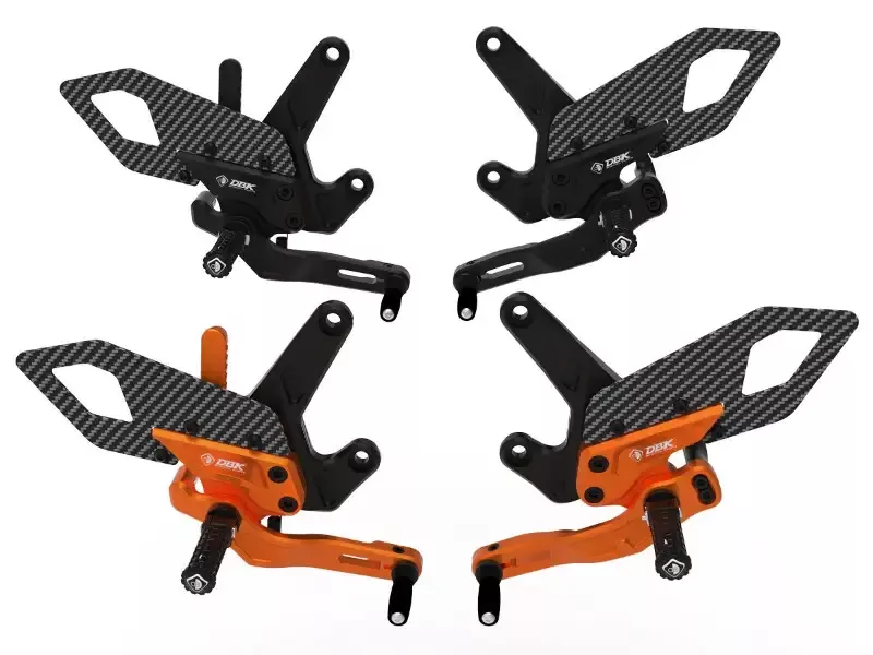 PRKTM01 – KTM 990 DUKE ADJUSTABLE PILOT REARSETS KIT