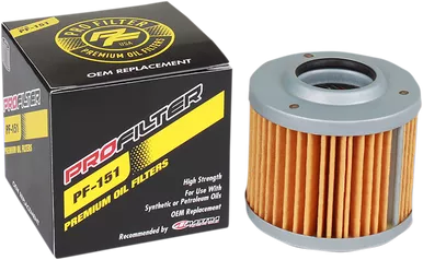Pro Filter Replacement Oil Filter 2001-2005 Bombardier DS650 PF-151