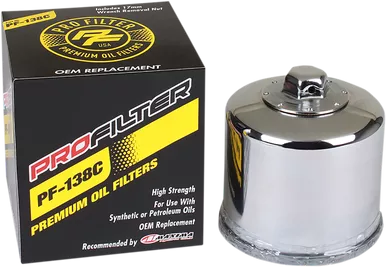 Pro Filter Replacement Oil Filter for Suzuki AN650A Burgman ABS Executive 2016 PF-138C