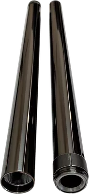 PRO-ONE PERF.MFG. 41 mm Fork Tubes - Stock OE Length 20.25" - Black Anodized- For 1999-2013 Harley Bagger FLT FLH - 105410B