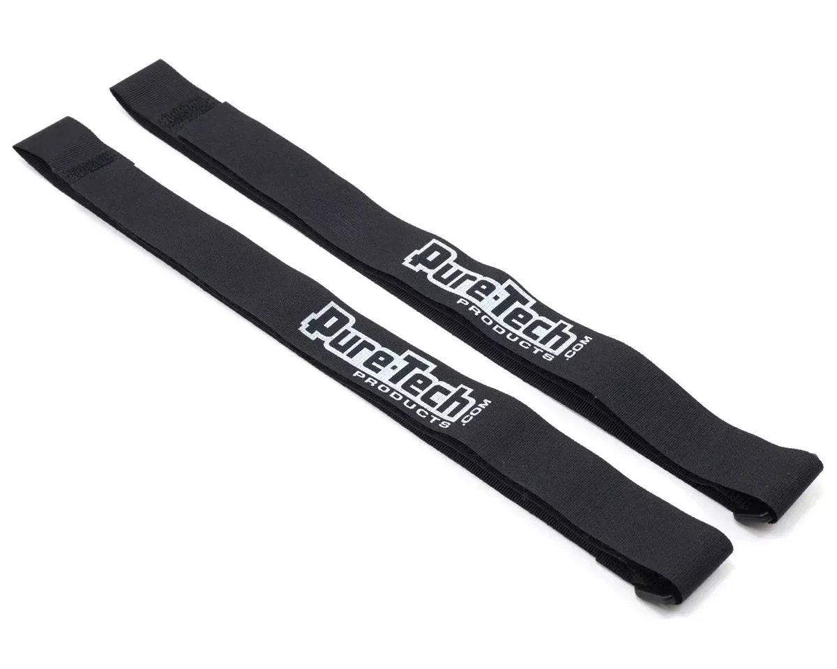 Pure-Tech 10" Xtreme Battery Strap LG (Black) (2) - PUR310-BK