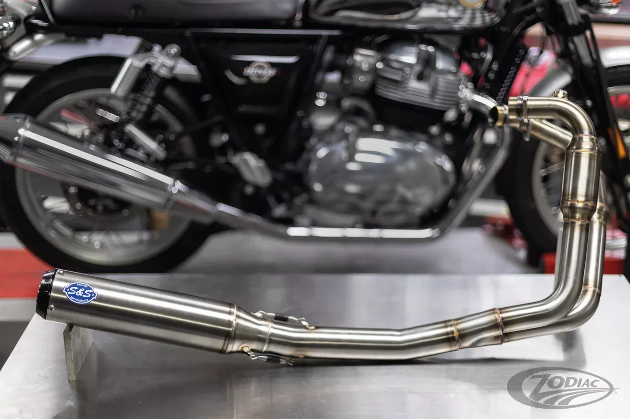 Qualifier 2-1 Exhaust system RE650 For Harley-Davidson