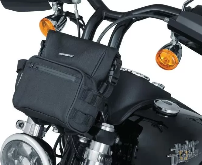 Quarter Bag Black For Harley-Davidson