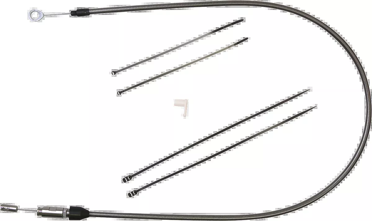 Quick Connect Braided Upper Clutch Cables Alternate Length For Harley Davidson