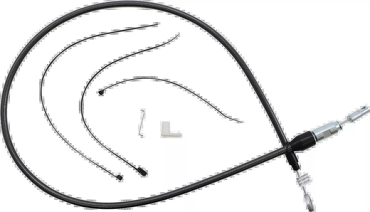 Quick Connect Braided Upper Clutch Cables Stock Length Dressers/Touring For Harley Davidson