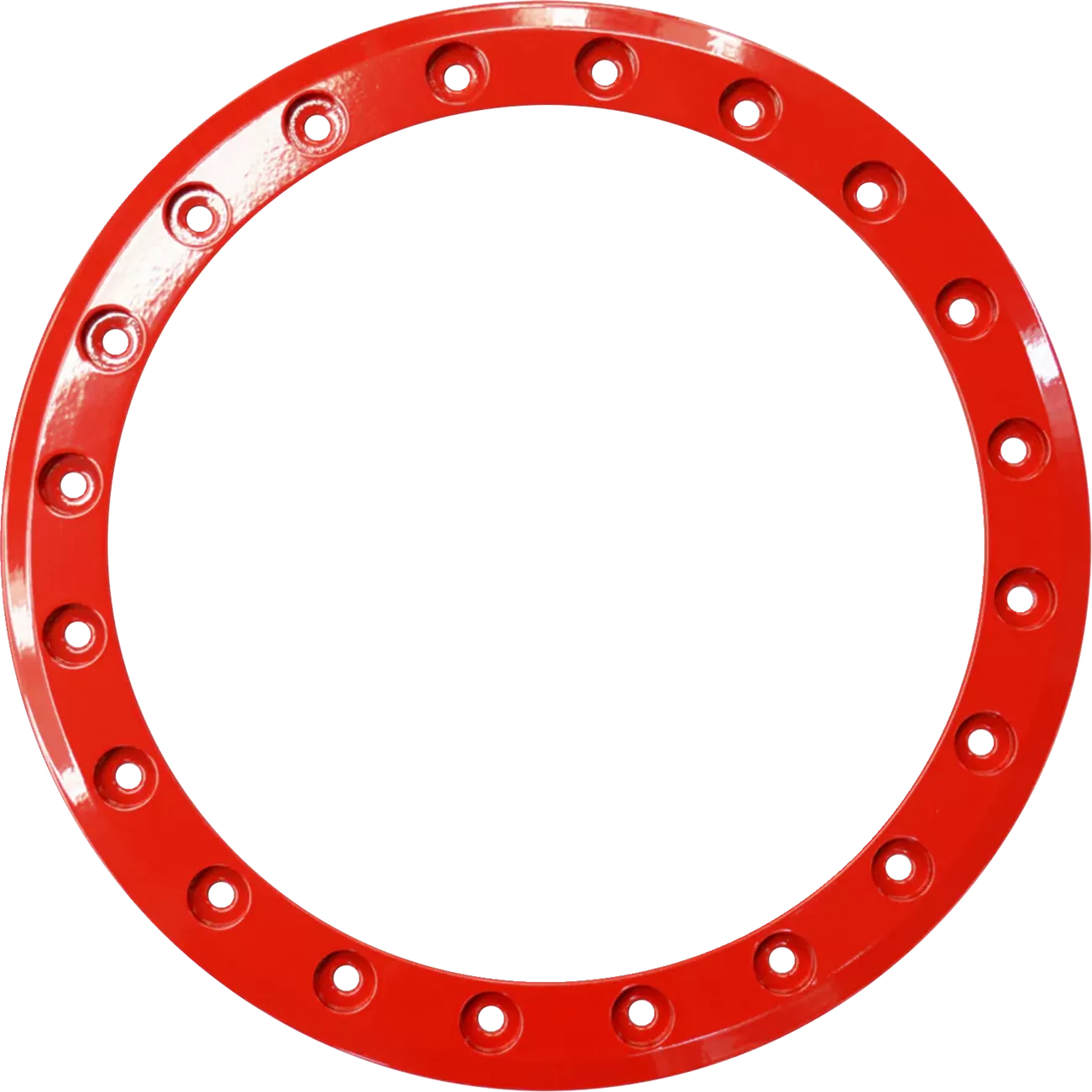 RACELINE WHEELS RBL-15R-A91-RING-20 Replacement Beadlock Ring for 20-Hole Ryno Wheels, 15 Inch, Red