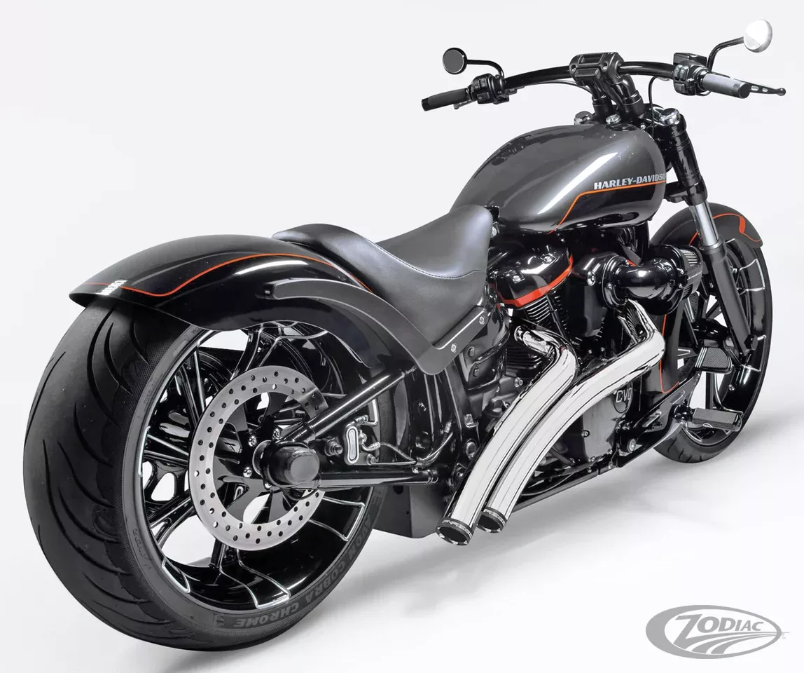 RADICAL XO STAR CH/SCLP BK ST18-UP For Harley-Davidson