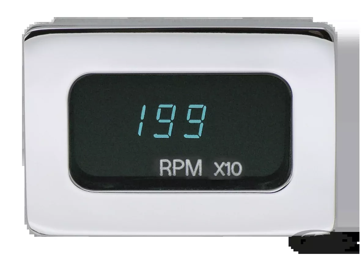 Rectangular Digit Mini Tachometer For Harley-Davidson