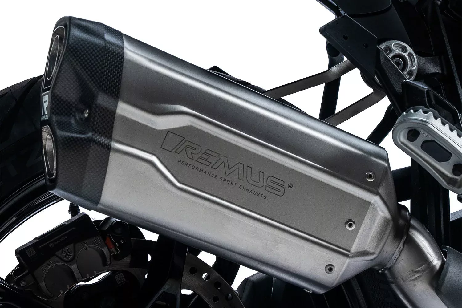 Remus - Slip on Rear Silencer for R 1300 RT 8 2.0