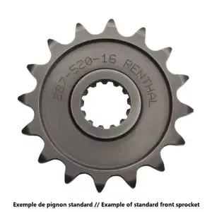 RenthalMud-Resistant Steel Motorcycle Sprocket Triumph TF 250-X 520